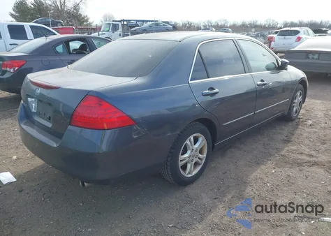 2007 Honda Accord 2.4 Ex из США, поврежденный, VIN 1HGCM567X7A192360